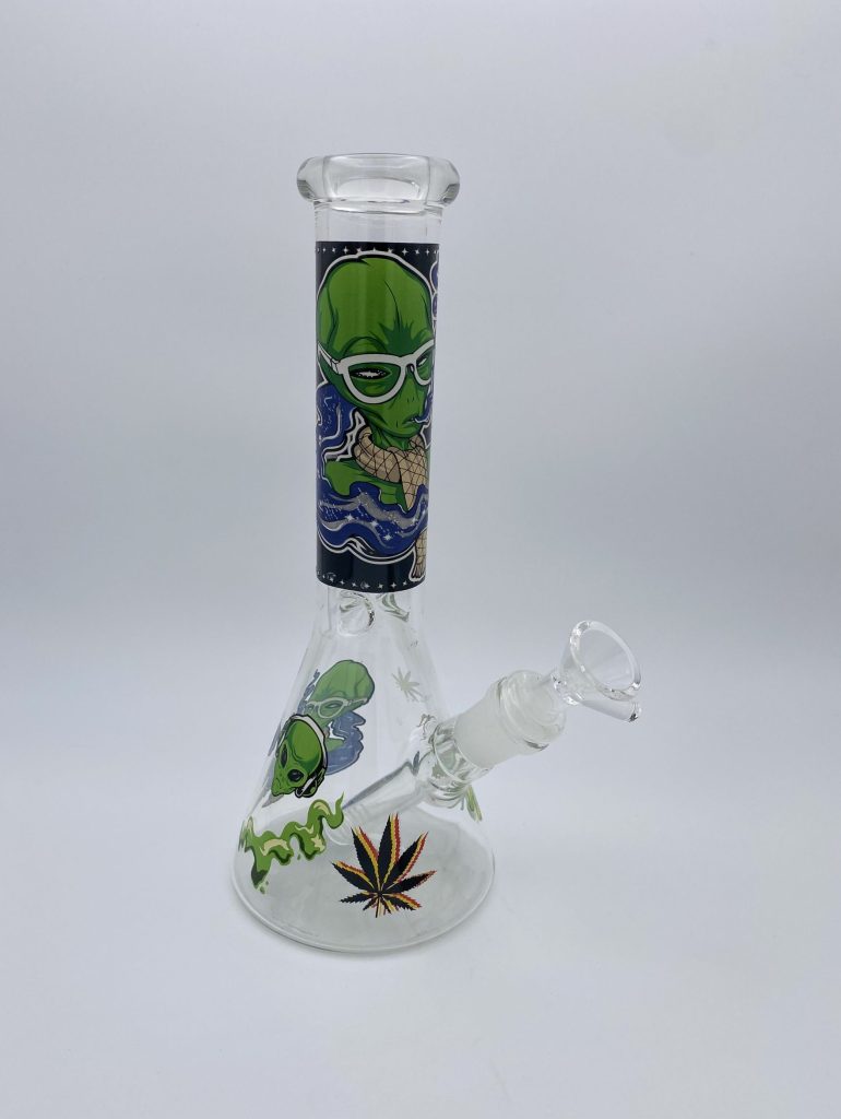 Alien Medium Beaker Bong 28cm - East Coast Bongs