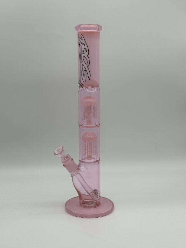 Trog Perc Tower Pink Bong 42.5cm