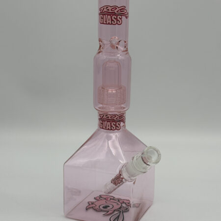 Trog Chop Milk Percolator Bong Pink 31.5cm