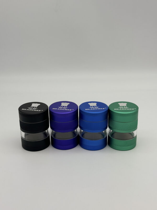 Headchef Vision Grinder 55mm 5 Part Horizon Blue - Image 2