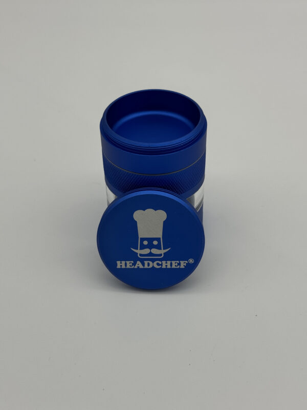 Headchef Vision Grinder 55mm 5 Part Horizon Blue - Image 4