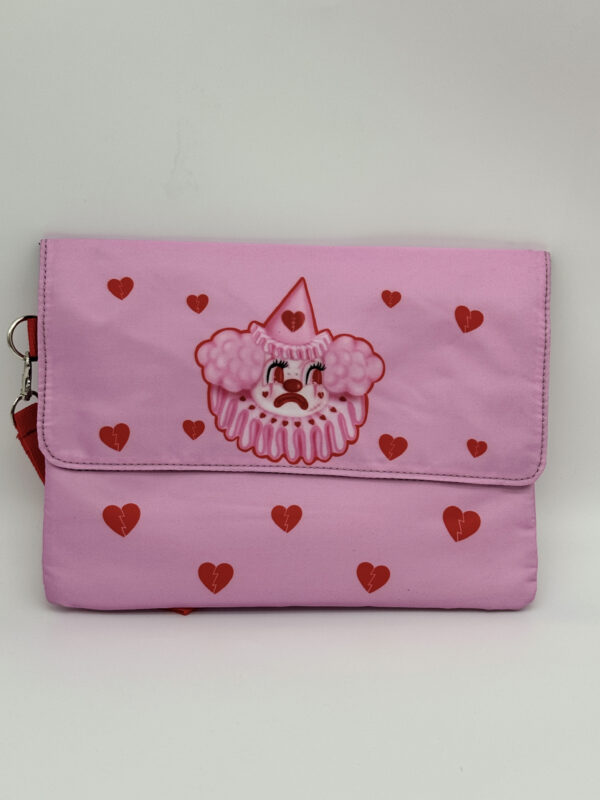 Burning love Sad Clown Smell Proof Lock Bag