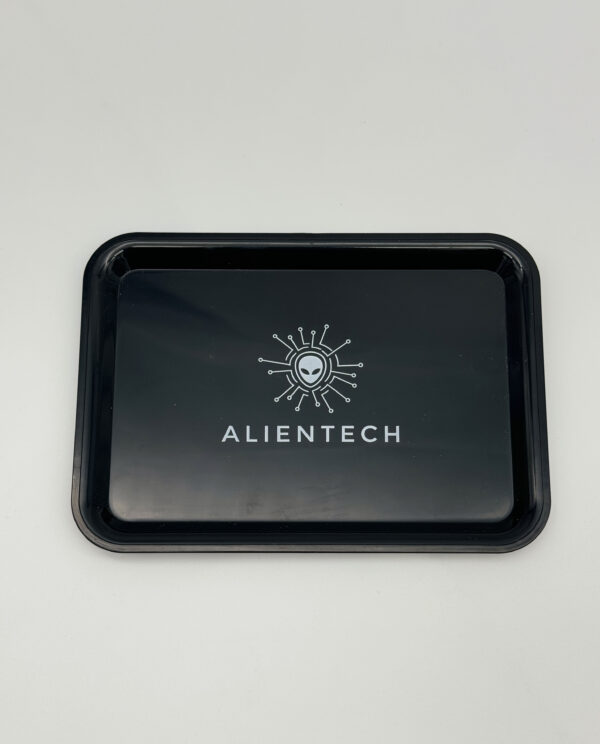 Alien tech black plastic tray