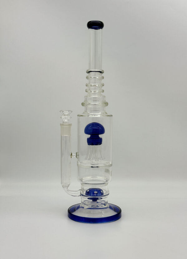 Blue Shroom Tower Perc Bong 46cm