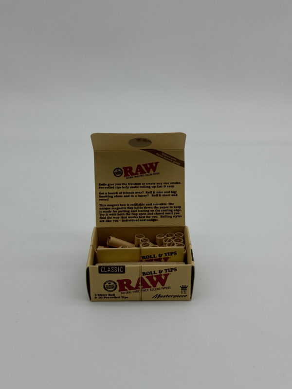 RAW Kingsize Roll & Prerolled tips