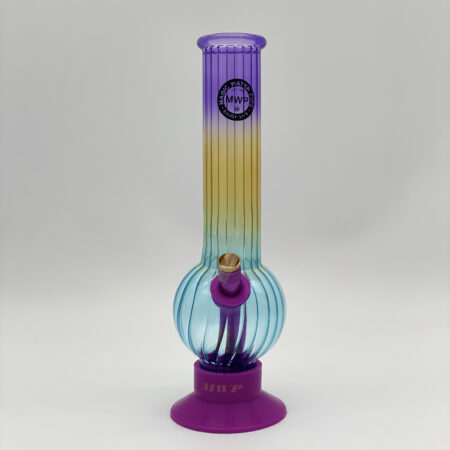 MWP Large Bent Bubble Rainbow Ripple 30cm