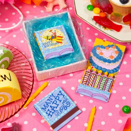 SMO Matchbook Birthday Cake