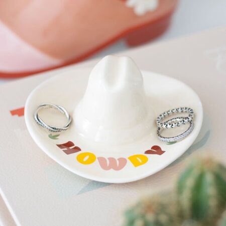 Trinket Dish Howdy Cowboy Hat
