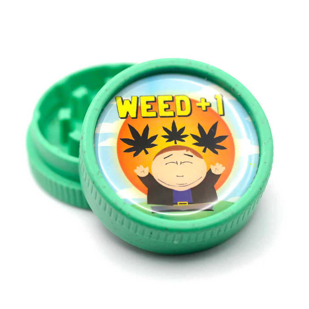 Degradable Grinder 2pc South Park Weed +1
