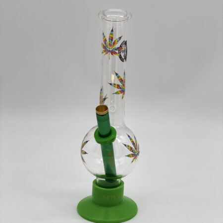 MWP Medium Bent Bubble 25cm Rainbow Leaf